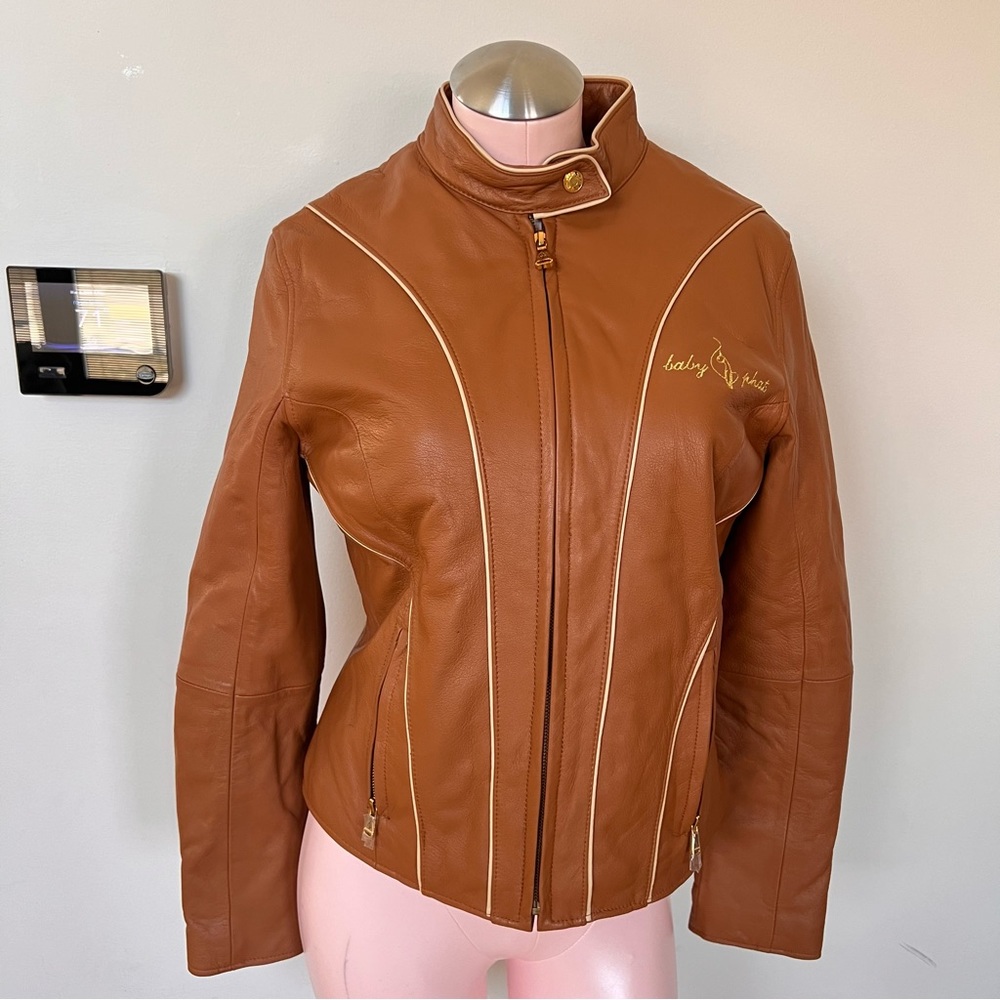 Baby phat leather jacket